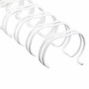 Fellowes Wire Binding Comb 34 Loop 6Mm A4 White Pack 100 53215 - SuperOffice