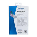 Jackson 2 Way USB Power Hub Board White PT2USBP - SuperOffice