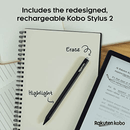 Kobo Elipsa 2E Digital Text Reader eReader 32 GB Flash 10.3" Display Touchscreen Wireless LAN Bluetooth Type C N605-KU-BK-K-BU - SuperOffice