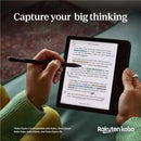 Kobo Libra Colour eBook Reader with Stylus 2 Pen Black Set Combo N428-KU-BK-K-BU - SuperOffice