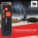 LifeGear LED Crank Torch FM Radio Manual Wind USB LG38 - SuperOffice