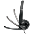 Logitech H390 USB Headset Headphones Microphone Noise Cancelling Black 981-000014 - SuperOffice