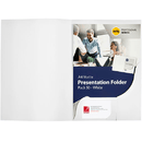 Marbig Presentation Folder A4 Matte White Pack 50 1106208 (Matte) - SuperOffice