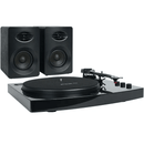 mbeat Pro-M Bluetooth Stereo Turntable System Speakers Black SPMB-MB-TR518K - SuperOffice
