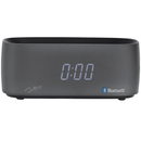 Nero Titanium Bluetooth Speaker Alarm Clock Radio 7433305 - SuperOffice