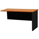Oxley Reversible Return 1200 X 600 X 730Mm Beech/Ironstone R612BI - SuperOffice