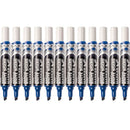 Pentel Maxiflo Whiteboard Marker Chisel Point 7mm Blue Box 12 MWL6-C (Box 12) - SuperOffice