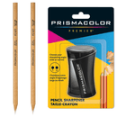 Prismacolor Premier Blender Colourless Clear Pencils Blending Duo Sharpener Canister Bundle 1786520 + PC962 - SuperOffice