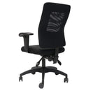 Rapidline AM100 Operator Chair Medium Back Mesh Black AM100 BK - SuperOffice