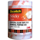 Scotch 502 Sticky Tape 24Mm X 66M Pack 6 AB010623978 - SuperOffice