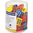 Staedtler Plastic Double Hole Sharpener Tub 50 Bulk Pack 510 60KP50 - SuperOffice