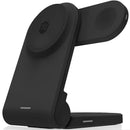 STM Charge Tree Magnetic 3-in-1 Wireless Charging Stand with 20W Wall Plug Black stm-931-400Z-02 - SuperOffice