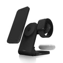 STM Charge Tree Magnetic 3-in-1 Wireless Charging Stand with 20W Wall Plug Black stm-931-400Z-02 - SuperOffice