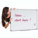 Visionchart Communicate Magnetic Whiteboard 600 X 450Mm VB6045 - SuperOffice