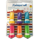 Xstamper Merit Stamp Assorted Pack 6 49353 - SuperOffice